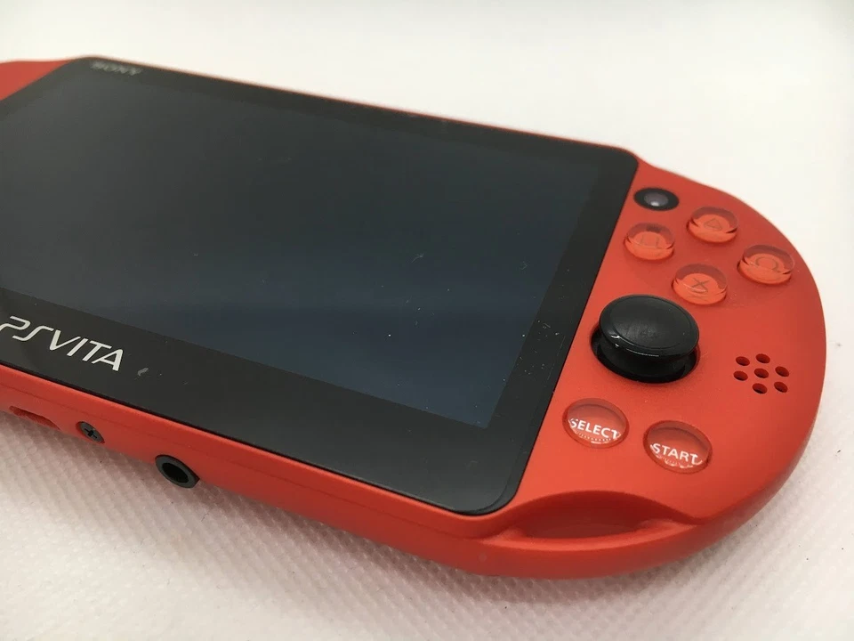 [Exc+++] Consola Sony PS Vita Metalic Red PCH-2000 ZA26 delgada Wi-Fi Foto 4 de 4