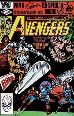 Avengers (1963) # 215 (7.0-FVF) Silver Surfer, Molecule Man 1982