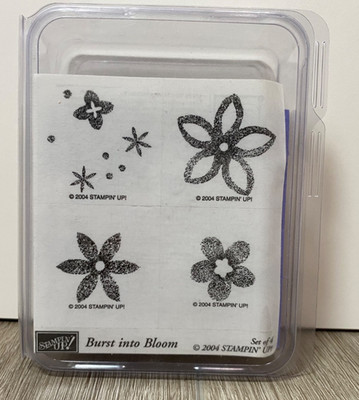 Stampin  Up! BURST INTO BLOOM New