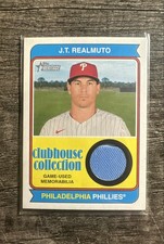 2023 Topps Heritage - Clubhouse Collection J.T. Realmuto 