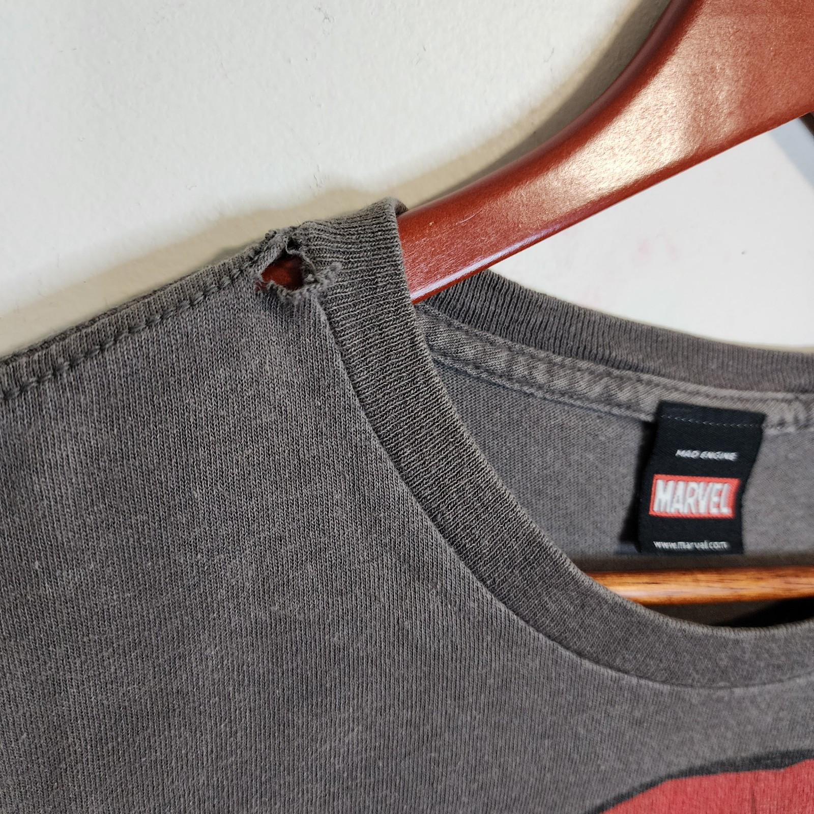 2012 Marvel Deadpool Headshot Mad Engine Shirt Me… - image 8