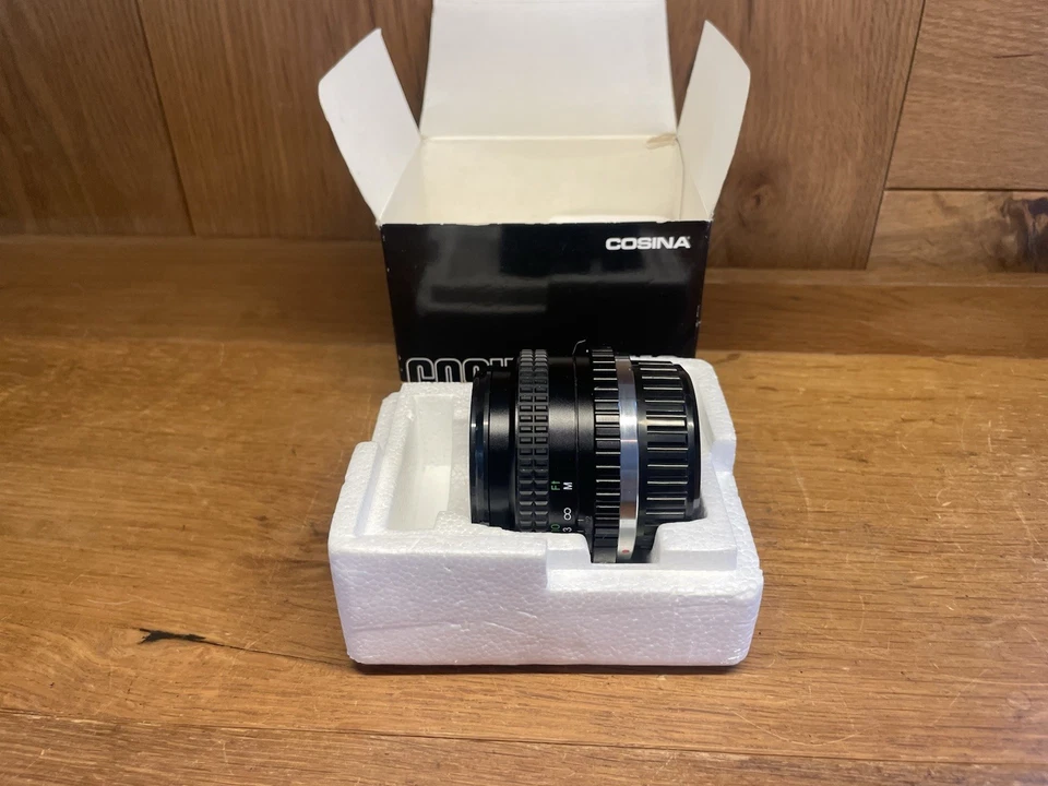 *Mint in Box* Cosina MC 28mm F/2.8 Wide Angle MF Lens Pentax K PK Mount From JPN - Image 2 of 4
