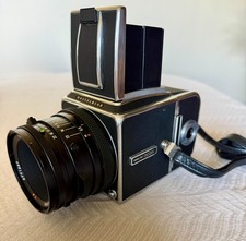 Hasselblad 500C/M 6x6 Camera w/ Planar 80mm f/2.8 T C Lens 120 Back