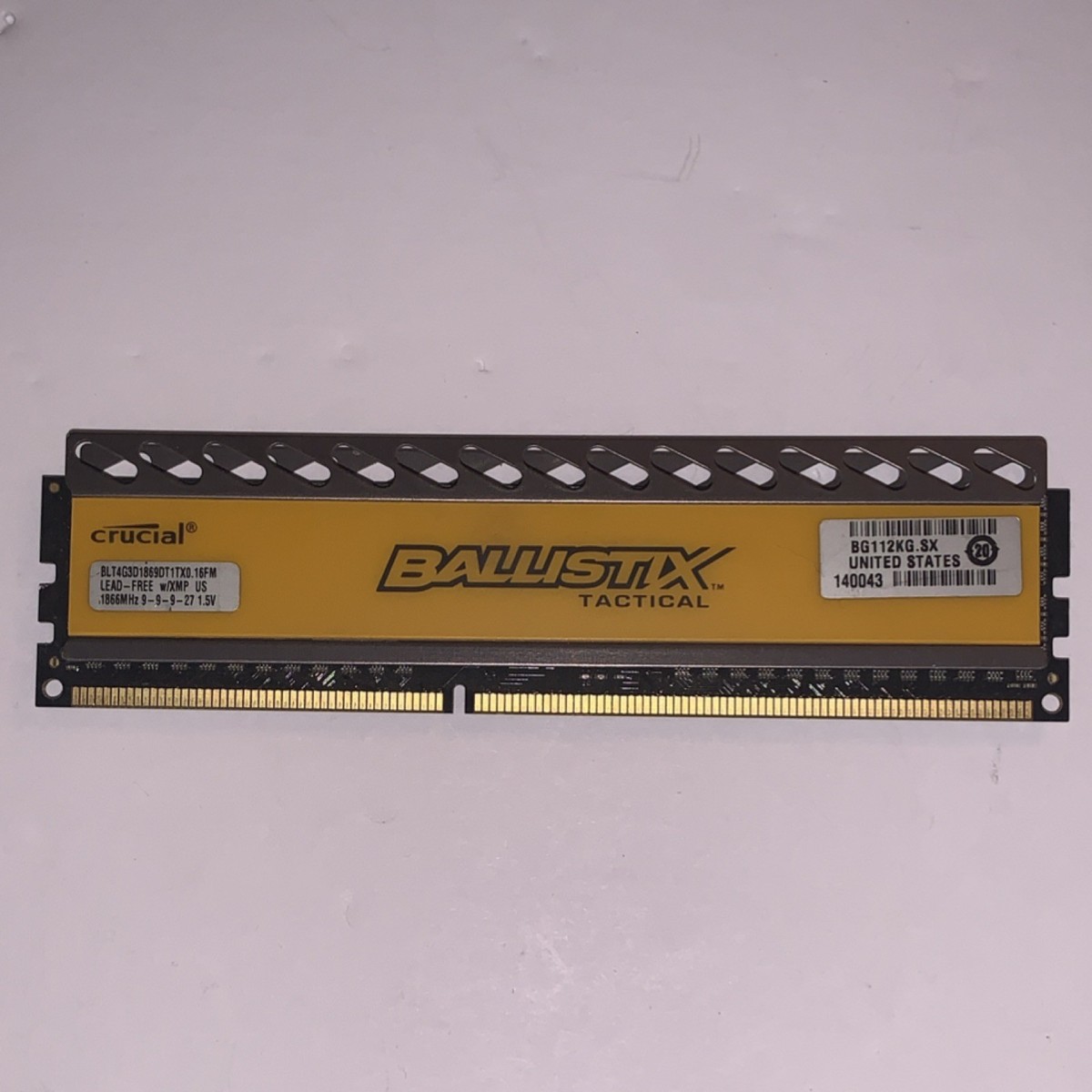Crucial Ballistix Tactical DDR3 DIMM 1866MHz RAM BLT4G3D1869DT1TX0
