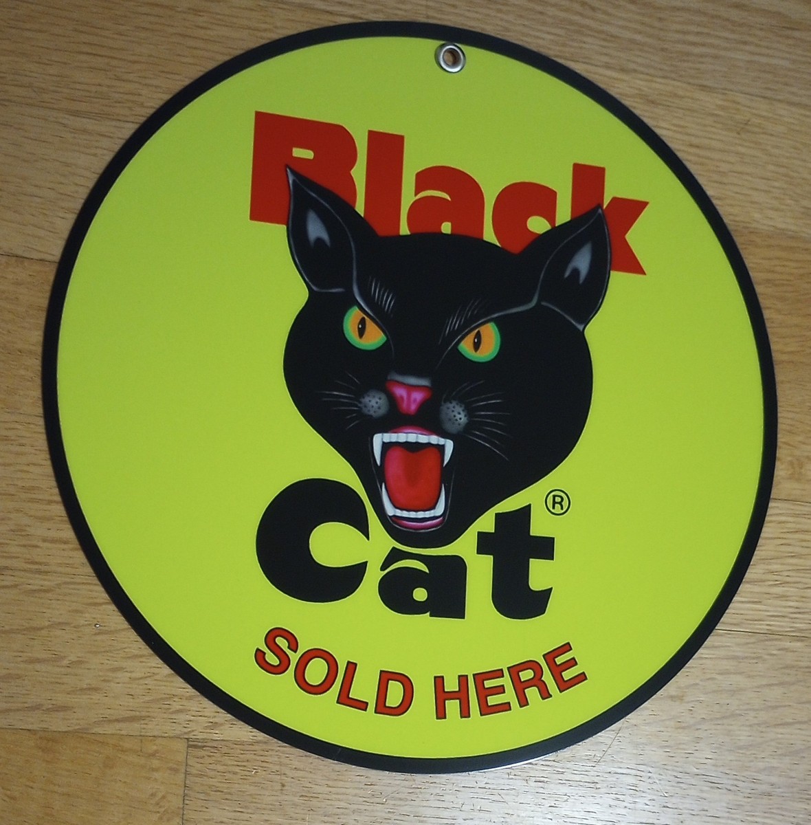 black cat fireworks sign | eBay