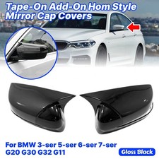 Spiegelkappen Außenspiegel Selbstklebende Gehäuse für BMW 5er G30 G31 7er G11