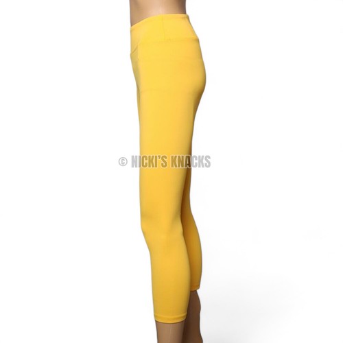 Revolve Lovewave Luka High Waisted 7/8 Active Leggings in Bright Yellow Size S - Picture 5 of 12