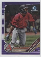 2019 Bowman Chrome Prospects Purple Refractor 72/250 Jazz Chisholm #BCP-61 0h9i