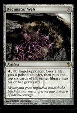 MTG Magic the Gathering Decimator Web Mirrodin Besieged Rare #105 ESE