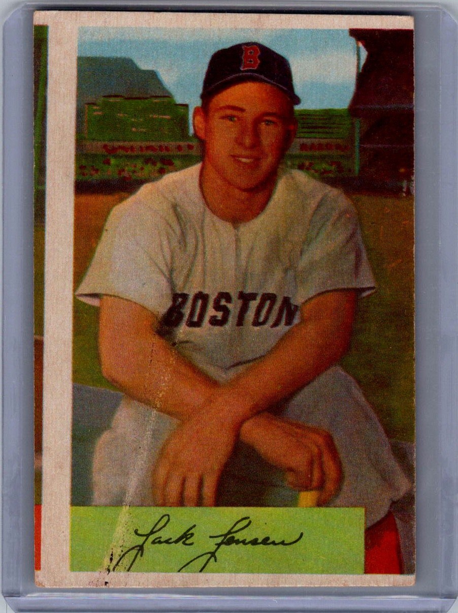 1954 Bowman #2 Jackie Jensen