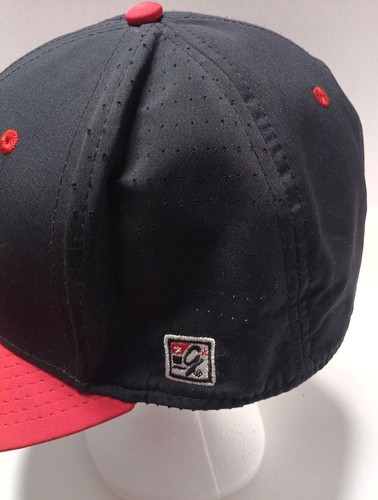 Game Pro Cap with Embroidered E Style: GP 521 Size XL Black/Red/White Pre-Owned - Picture 3 of 14