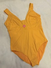 Accessorize London Orange One-Piece Swimsuit – Size UK 20 – New With Tags