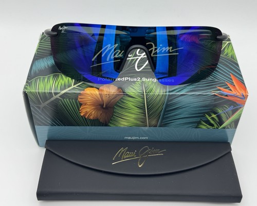 Maui Jim B680-02 PALULU - Matte Black Frame / Blue Hawaii Lens