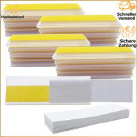Selbstklebende Etikettenhalter 50 StüCk 2,5X7,6Cm Transparent FüR Supermarkt