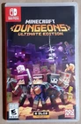 Minecraft Dungeons Ultimate Edition (Nintendo Switch. 2013) VG Shape & Tested