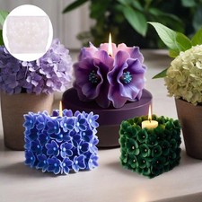 Flower Cubic Shape Silicone Mold Grade Silicone Baking Tool For Soap