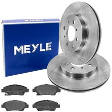 MEYLE Bremsscheiben 262mm + Bremsbeläge Vorne für HONDA JAZZ III IV