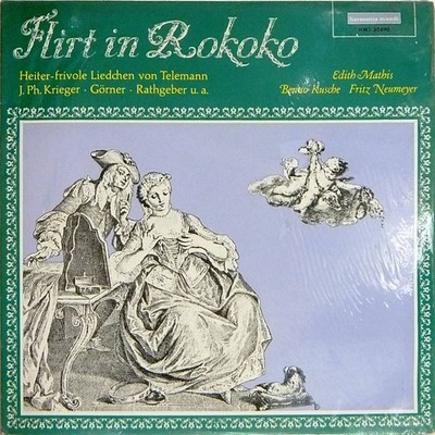 LP Edith Mathis Rococo Love Flirt in Rococo Harmonia Mundi HMS30690 German Disc