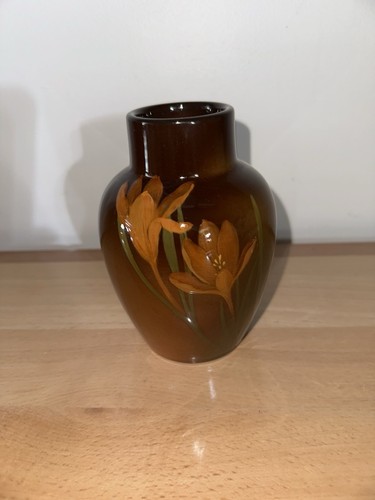 Antique 1900 Rookwood Pottery Vase High Glaze 5.5 H x 4" w Arts & Crafts Mission - Picture 10 of 13