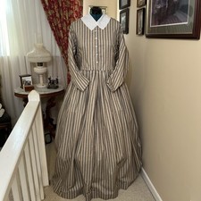 Civil War Reenactment Ladies DayDress Size 22