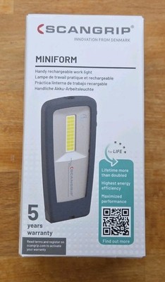 SCANGRIP Akku-Handleuchte MINIFORM Fore Life 75/100-200Lumen
