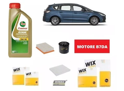 WIX KIT FILTRI TAGLIANDO + OLIO PER FORD C-MAX II 1.0 ECOBOOST 92 KW 125 CV