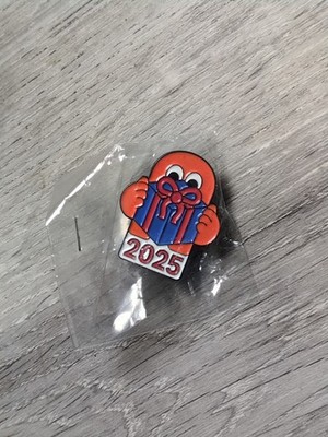 Amazon PEAK 2025 Peccy Pin Button Employee Swag OBO Present Christmas