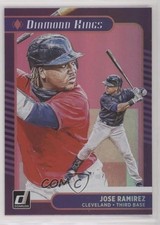 2021 Panini Donruss Diamond Kings Holo Pink Jose Ramirez #8 0bt4
