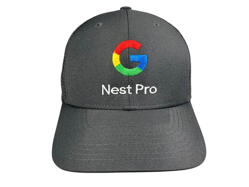 GOOGLE NEST PRO Gray TECH COMPANY BASEBALL HAT Wi-Fi Wireless Router Employee