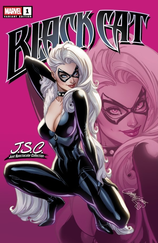 Black Cat #1 J. Scott Campbell Just Spectacular Collection Variant