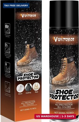 WITOROR Shoe Protector Spray, 10.56 Oz, Rain & Stain Waterproof Nano Protection,