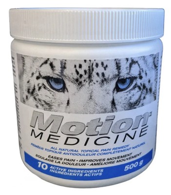 Motion Medicine 500g Jar - All Natural Pain Relief Topical Ointment