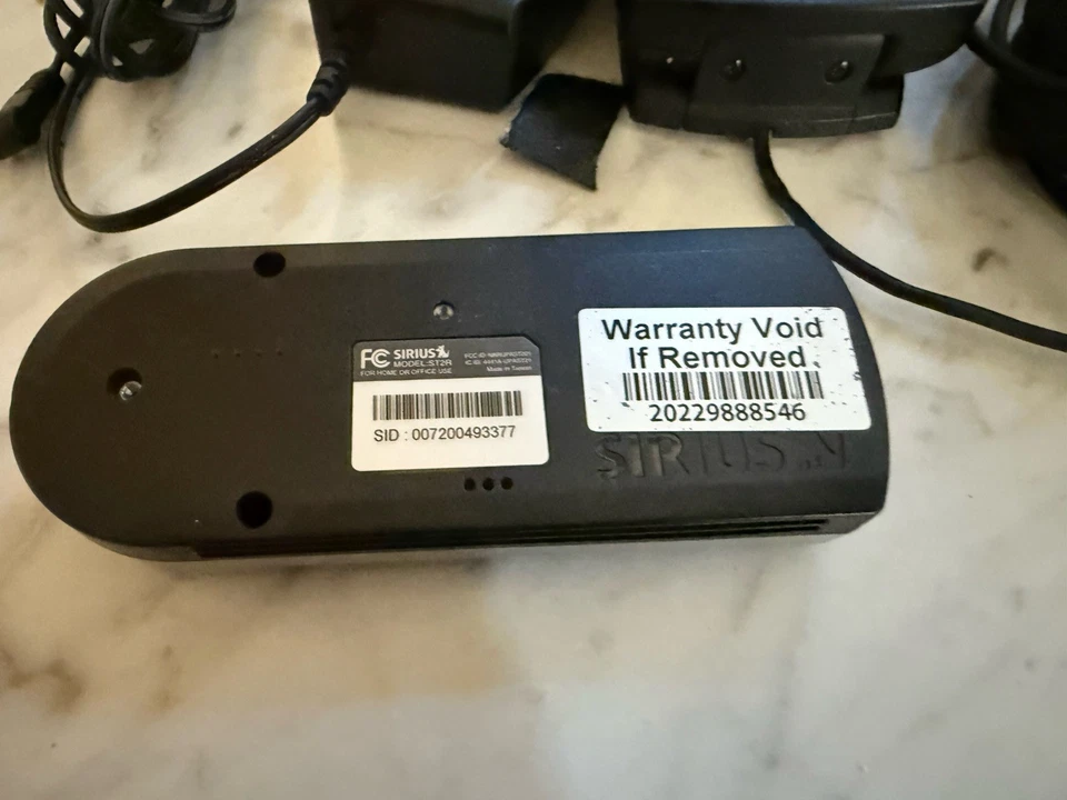 STARMATE R ST2 Sirius XM Satellite Radio Receiver LIFETIME SUB SPORTS HOWARD - Image 3 of 4