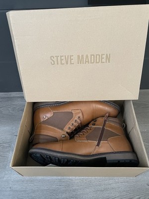 NEW Steve Madden Leather boots All-terrain Dress Boots Men's Size 11