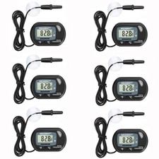Aquarium Thermometer, Fish Tank Thermometer, Digital Temperature Test, with L...