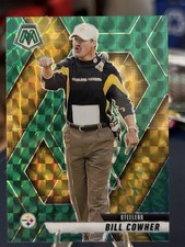 2025 Panini Mosaic - Bill Cowher #226 Green Mosaic Prizm