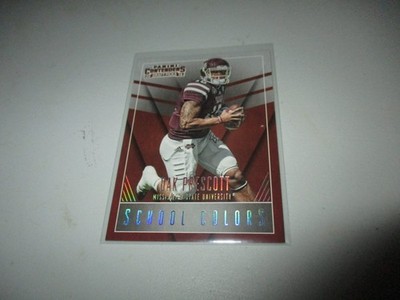 Dak Prescott 2016 Panini Contenders Draft Picks School Colors #16