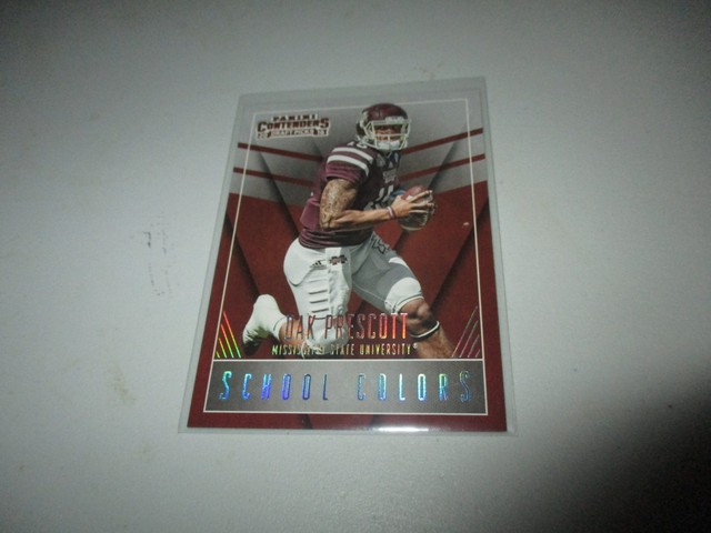 Dak Prescott 2016 Panini Contenders Draft Picks School Colors #16