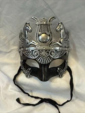 Perseus Warrior Mardi Gras Party Costume Venetian Masquerade Men's Ball Mask