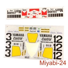 Yamaha YZR500 Marlboro Decal 1/12 Scale Bike NOS