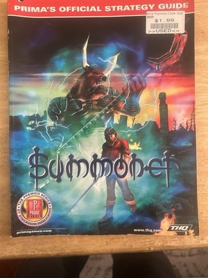 Summoner:Prima's Official Strategy Guide-2000-Very Good Condition-Quick Shipping