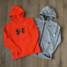 Under Armour Athletic Performance Hoodie Sweatshirt Lot Boys Large YLG