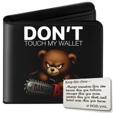 Kids Wallet for Boys with Card, Teen Standard, Dont Touch