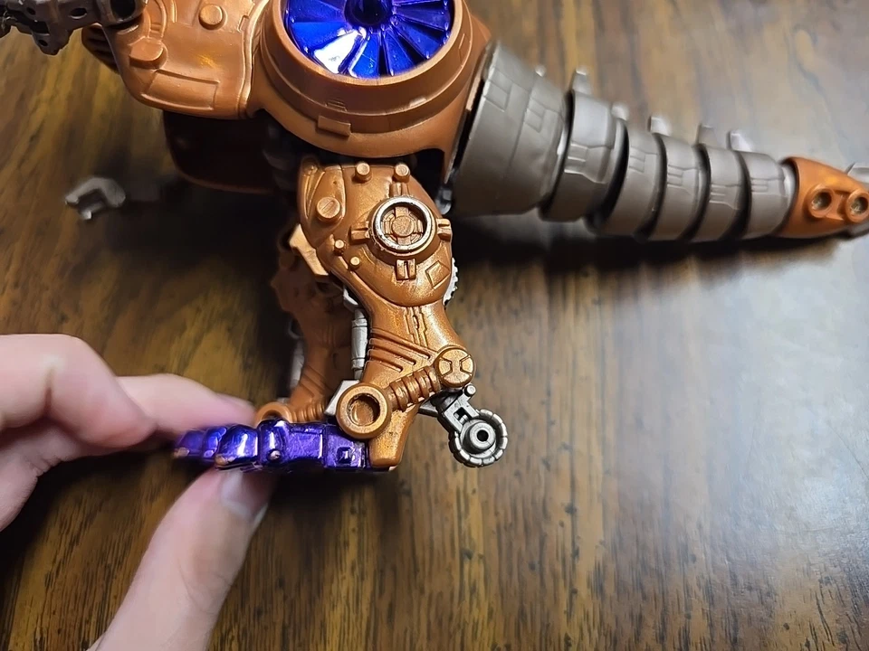 Transformers Beast Wars Transmetals 1997 Evil Predacon Megatron -- As Is - Image 4 of 4