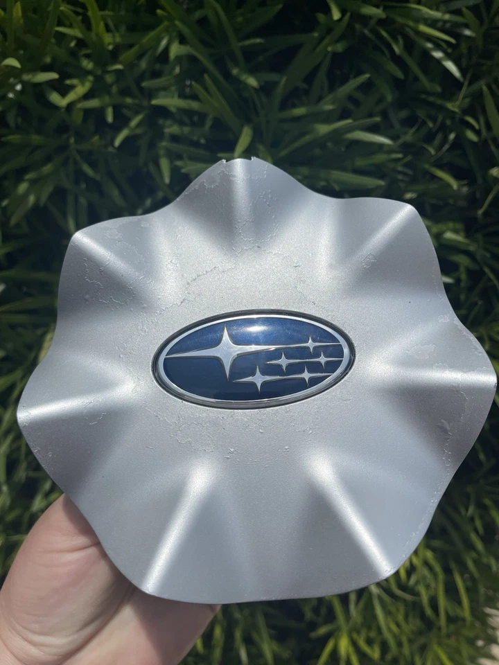 06-14 Tapacubos tapacubos tapacubos rueda aleación plateada 18” Subaru B9 Tribeca 28821-XA000 Foto 3 de 4