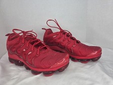 Nike Air VaporMax Plus Men's Size 12.5 Triple Red CW6973-600
