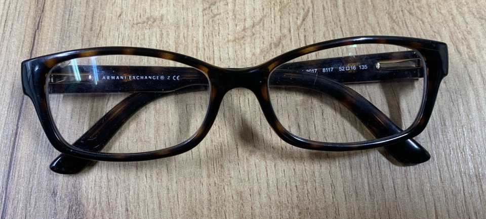 Gafas Armani Exchange, solo monturas, AX3017 8117, 52-16-135, plástico, Brasil Foto 2 de 4