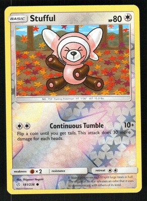 Stufful 181/236 SM - Cosmic Eclipse Common Reverse Holo NM
