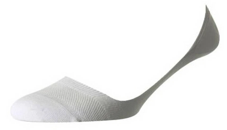 Pantherella Aux femmes Monaco Plaine Coton Chaussettes - blanc - Photo 1/1