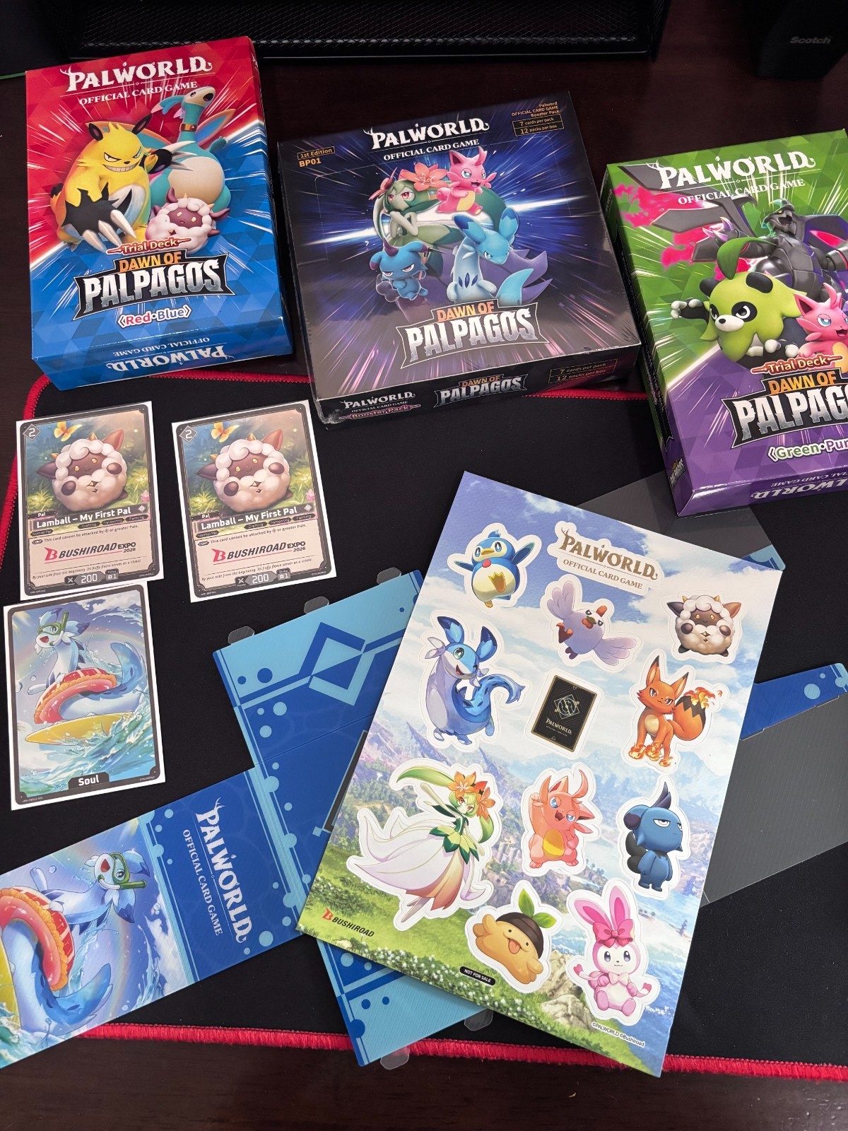 palworld tcg cards lot